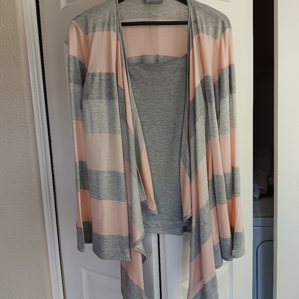 Per Una 2 Piece Cami/Cardigan Size 18